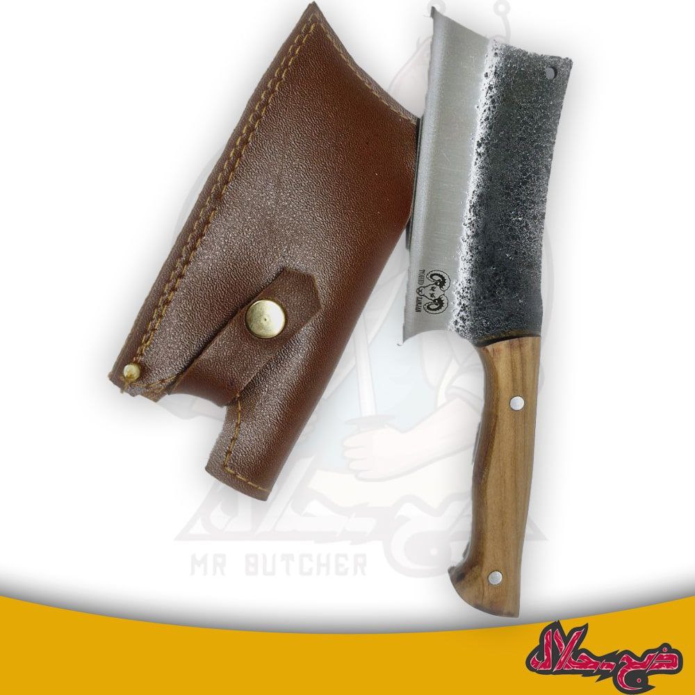 ساطور صربستانی سفارشی زنجان با قلاف
