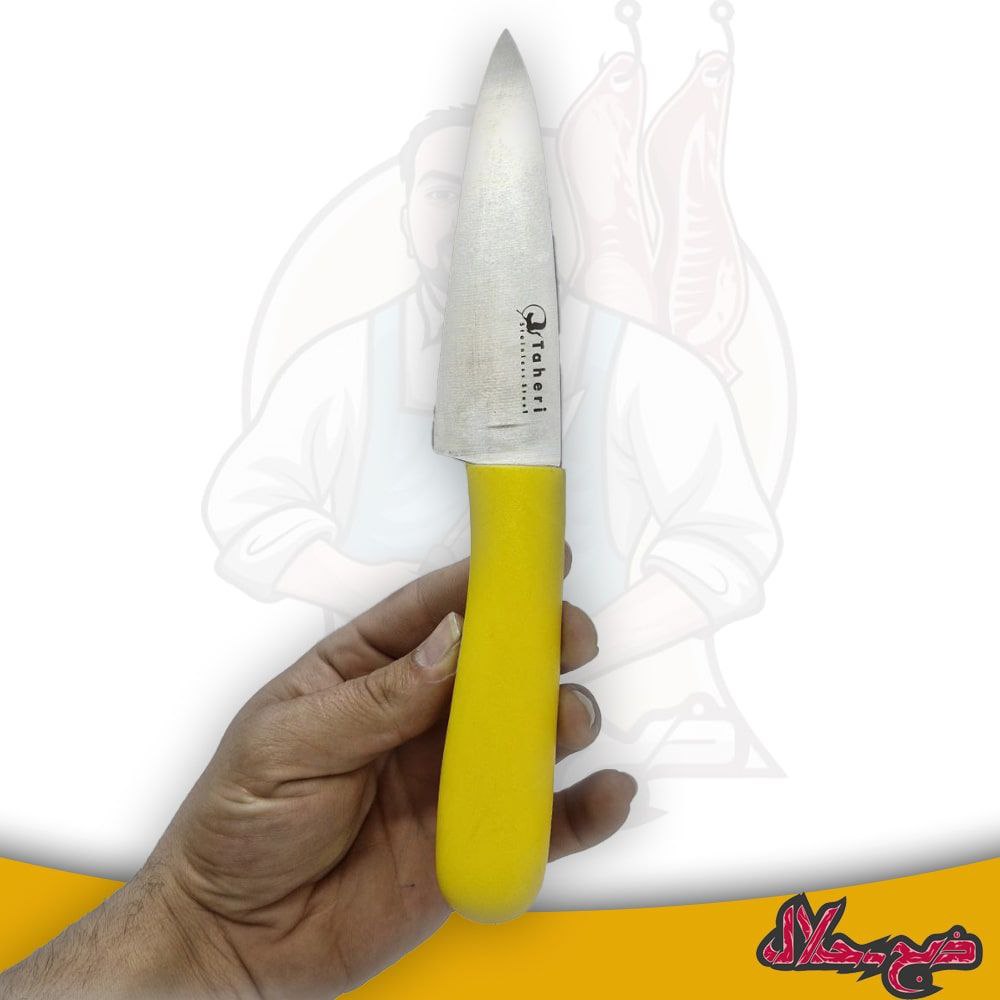 چاقوراسته ای طاهری سایز5 فولاد المان
