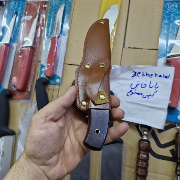 چاقوی کمپینگ کلمبیا سایز4 با قلاف فابریک